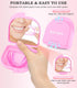 Mouth Guard for Grinding Teeth, 4 Pack Moldable Teeth Guard at Night Sleep Jaw Clenching & Bruxism, Ventilated Teeth Grinding Guard Box with 5X Ma...
