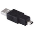 GE Universal USB 2.0 Adapter Kit, 6ft. A Male to A Female Extension Cable, 4 Adapters Included: A Male to B Male, 4 Pin, 5 Pin, A Male to Micro US...