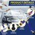 2024 Upgraded Pressure Washer Wand, High Pressure Hose Jet Nozzle, High Pressure Power Washer For Garden, Hose Nozzle Sprayer High Pressure And Gu...