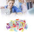 50Pcs Sewing Clips Craft Quilting Binding Plastic Clips Clamps Pack of 50 Clear Red (50pcs Mixed Color)...