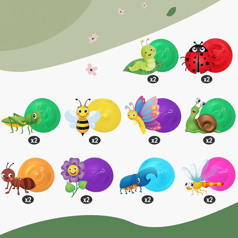 30 Pieces Spring Summer Insects Hanging Swirl Decorations, Butterfly Sunflower Bug Birthday Party Ceiling Decorations for Girls, Boys, Kids, Home,...