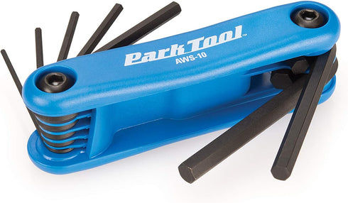 Park Tool AWS-10 Fold-Up Hex Wrench Set...