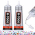 B-7000 Craft Glue for Jewelry Making - 110ml/3.7oz (2 Pack) - Multi-Function B-7000 Super Adhesive Glues Liquid Fusion Glue for Rhinestones Crafts...