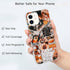 Aesthetic Fall Collage Phone Case Compatible with iPhone 12/iPhone 12 Pro, Autumn Pumpkin Collage Case for Girl Women Men, Unique Soft TPU Bumper ...