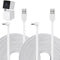 2Pack 25FT/7.5M Power Extension Cable Compatible with WYZE Cam Pan V3, 90 Degree Micro USB Extension Charging Cable for Your WYZE Cam Pan V3 Conti...