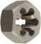 Drill America DWTHX3824LH 3/8"-24 Carbon Steel Left Hand (Reverse) Hex Rethreading Die, DWT Series...