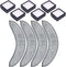 Chrostion Replacement Parts Compatible with iRobot Roomba Combo j7+/Plus & Combo j9+ Robot Vacuum Cleaner,4 Pack Mopping Pads + 6 Pack HEPA Filter...