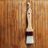 Pastry Brush Natural Bristle Wooden, MSART Basting/Food Brush, with Beech Wood Handle and Rope Hook, Great for Butter, Cookies, Oil, Bread, Frosti...