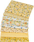 Hanjunzhao Yellow Fat Quarters Cotton Fabric Bundles 18 x 22 inch for Quilting Sewing Crafting...