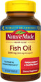 Nature Made Burp Less Fish Oil 1200 mg, Fish Oil Supplements, Omega 3 Fish Oil for Healthy Heart Support, Omega 3 Supplement with 60 Softgels, 30 ...