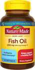 Nature Made Burp Less Fish Oil 1200 mg, Fish Oil Supplements, Omega 3 Fish Oil for Healthy Heart Support, Omega 3 Supplement with 60 Softgels, 30 ...