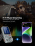 Nulaxy FM Bluetooth Transmitter for car, Strong Microphone Bluetooth Car Adapter with 1.8" Color Screen for Hands-Free Calls, Supports QC3.0 Charg...