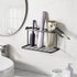 Hair Dryer Holder Wall Oragnizer: 3 in 1 Hair Tool Oragnizer - Adhesive Blow Dryer Storage - Adjustable Height Bathroom Organizer Basket for Hair ...