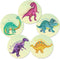 Zonon 10 Pcs Dinosaur Potty Training Stickers Dinosaur Toilet Target Sticker You Pee on Reusable Potty Toilet Targets Color Changing Pee Target fo...