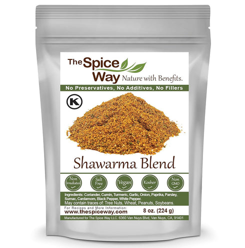 The Spice Way - Shawarma Blend Recipe Inside (meat and poultry rub/meat and poultry spice)- 8 oz...