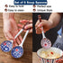 Soup Spoon, Asian Ceramic Spoons with Long Handle Japanese Soup Spoon, Chinese Ramen Spoons Easy to Hold for Ramen Wonton Noodle Miso Dumplings-Se...