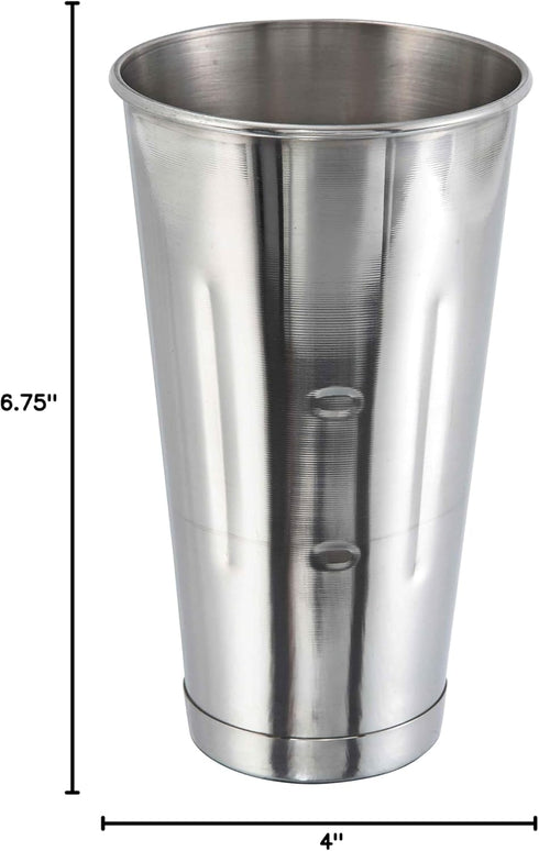 Winco Stainless Steel 30 Oz. Malt Cup...