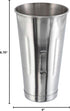 Winco Stainless Steel 30 Oz. Malt Cup...