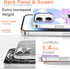 I-MGAE-IN-AR iPhone 11 Case Clear Designs Case,Holographic Aesthetics Cover with Fashionable for Women Girls,Shockproof Bumper Protective Cover fo...