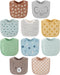 The Peanutshell Baby Bibs for Boys or Girls, Terry Cloth, Feeding, Drooling, Teething Essentials for Newborn, Infant, Toddler Babies, Gender Neutr...