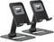 Nulaxy 2 Pack Dual Folding Cell Phone Stand, Fully Adjustable Phone Holder for Desk, Compatible with Phone 15 14 13 12 11, Nintendo Switch, All Ph...