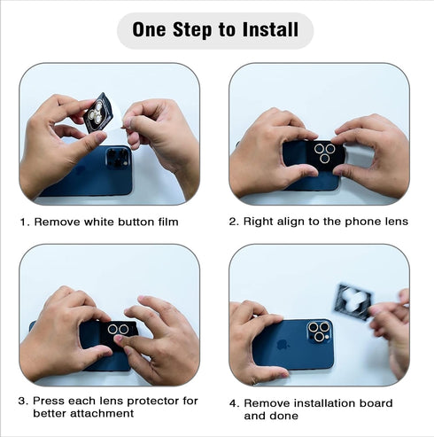 Xfilm Bling Diamond Camera Lens Protector for iPhone 13 Pro/iPhone 13 Pro Max, HD Clear Tempered Glass Camera Lens Protection Cover, Case Friendly...