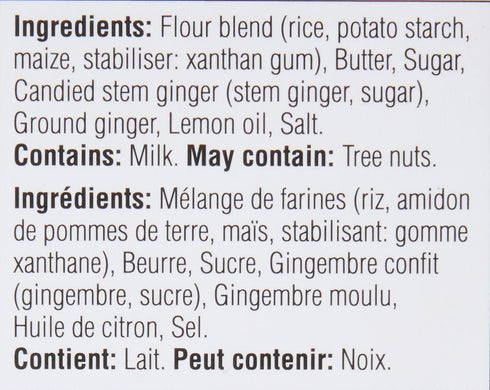 Walkers Gluten Free Pure Butter Ginger & Lemon Shortbread Cookies, 4.9 Ounce...