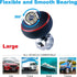 Hypersonic Large Steering Wheel Knob Spinners, Vehicle Steering Wheel Spinners Ball Durable Suicide Knob for Car, SUV, Trucks, Tractors, Boat etc ...