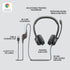 Logitech H390 Wired Headset for PC/Laptop, Stereo Headphones with Noise Cancelling Microphone, USB-A, in-Line Controls for Video Meetings, Music, ...