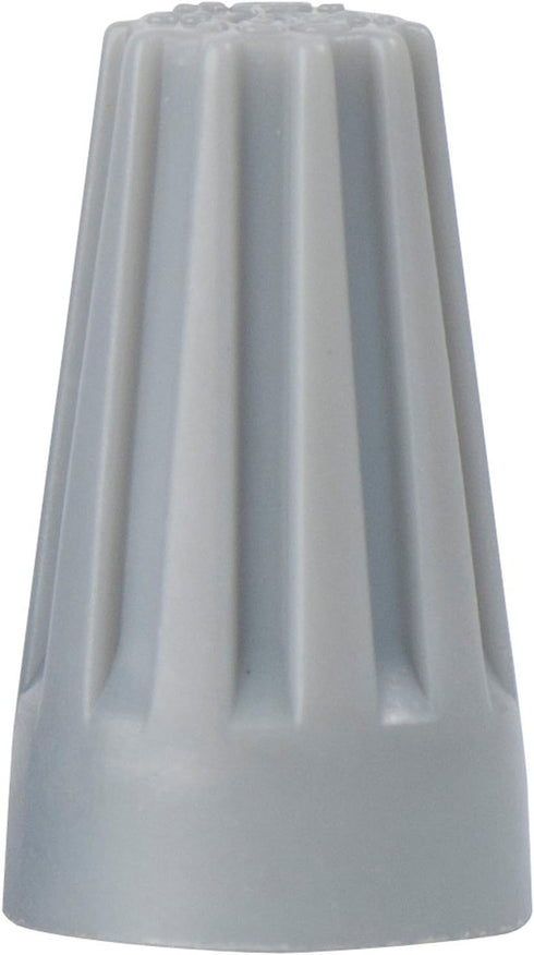 Gardner Bender, Grey 25-001 WireGard Screw Connectors, 22-16 AWG, Electrical Wire Nut, 25 pk, 25 Pack, Count...