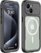 for iPhone 15 Phone Case Waterproof Shockproof Dustproof iPhone 15 Waterproof Cover Full-Body Sturdy with Magnetic Ring and Built-in Screen Protec...
