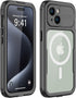 for iPhone 15 Phone Case Waterproof Shockproof Dustproof iPhone 15 Waterproof Cover Full-Body Sturdy with Magnetic Ring and Built-in Screen Protec...