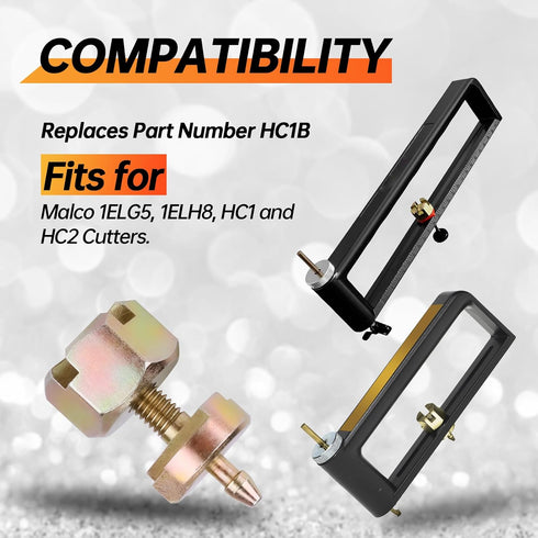 HC1B Pivot Pin Set, Pivot Pin Tool Replacement Parts for Malco 1ELG5 1ELH8 HC1 and HC2 Style Hole Cutter...