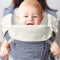 Bebamour Drool and Teething Reversible Cotton Pad For All Carry Positions Baby Carrier White Drool Bib For Boys & Girls?White?...