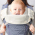 Bebamour Drool and Teething Reversible Cotton Pad For All Carry Positions Baby Carrier White Drool Bib For Boys & Girls?White?...