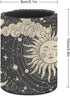 XUWU Tarot Celestial Bohemian Pen Holder Pencil Organizer Cute Pencil Cup Desk Decor Makeup Brush Holder PU Multifunctional Office Suppliesfor Hom...