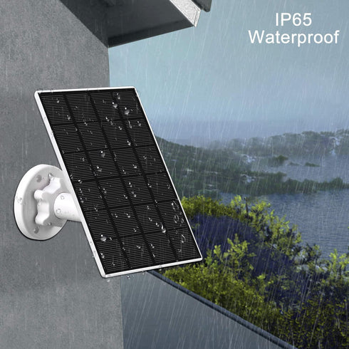 Solar Panel Compatible with Wyze Cam Outdoor,5V 3.5W USB Port Solar Panel Charger Compatible with Rechargeable Battery Powered Cam, Waterproof Sol...