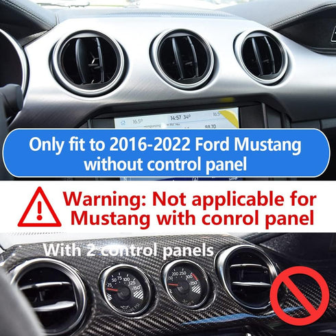 LUNQIN Car Phone Holder for 2015 2016 2017 2018 2019 2020 2021 2022 2023 Ford Mustang Auto Accessories Navigation Bracket Interior Decoration Mobi...