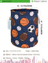 LANGYASHAN Laundry Basket Canvas Collapsible Organizer Storage Basket for Boys Girls Laundry Hamper Toy Bins Gift Baskets Bedroom Clothes Children...