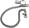 Double K Basic Strong Leash Biker Trucker Key Jean Wallet Chain (17") BLACK CS146...
