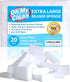 (20 Pack) Extra Large Eraser Sponge - Extra Thick, Long Lasting, Premium Melamine Sponges in Bulk - Multi Surface Power Scrubber Foam Cleaning Pad...