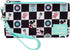 Loungefly DISNEY MICKEY and MINNIE DATE NIGHT DINER AOP NYLON WRISTLET...