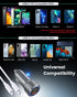 USB C Car Charger, 36W 2-Pack PD3.0 & QC3.0 Dual USB Fast Car Charger Adapter Fast Charging Type C Car Charger Compatible with Galaxy S22/S21/S20 ...