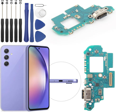 Dock Connector for Samsung Galaxy A54 5G Charging Port Flex Cable Replacement for Samsung Galaxy A54 5G A546U USB Charger Dock Board Connector wit...