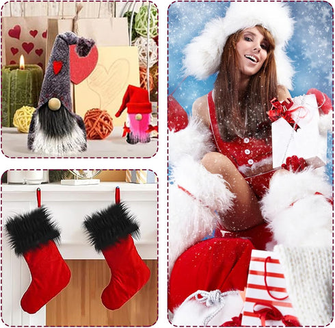 Sibba Fur Faux Locker Fabric Rug Polyester Yard Pre Cut Artificial Craft Costume Double Side Square Crafting Strips Liners Set Plush Precut Fluffy...