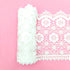 5 Yards White Lace Trim Flower for Sewing 6.5in Width Soft and Comfortable On The Skin Flower Pattern DIY Craft Clothes Edge Trim Ribbon...