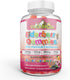 Black Sambucus Elderberry Gummies with Propolis & Echinacea + Vitamin C Antioxidant Flavonoids Immune System Booster for Kid & Adult Vegan Friendl...