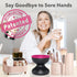 Electric Makeup Brush Cleaner Machine - Alyfini Portable Automatic USB Cosmetic Brushes Cleaner Cleanser Tool for All Size Beauty Makeup Brush Set...