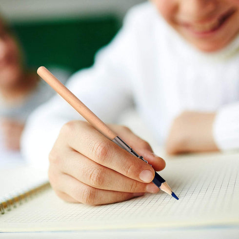 Pencil Extenders, Adjustable Art Pencil Lengthener Art Pencil Lengthener Crayon Extension with Aluminum Handle Office Supplies, Art Writing Suppli...