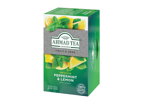 Ahmad Tea - Peppermint & Lemon Tea 20 Bags - 30g...